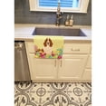 thumbnail image 2 of Carolines Treasures BB6021KTWL Easter Eggs Basset Hound Kitchen Towel 15 X 28" multicolor, 2 of 4