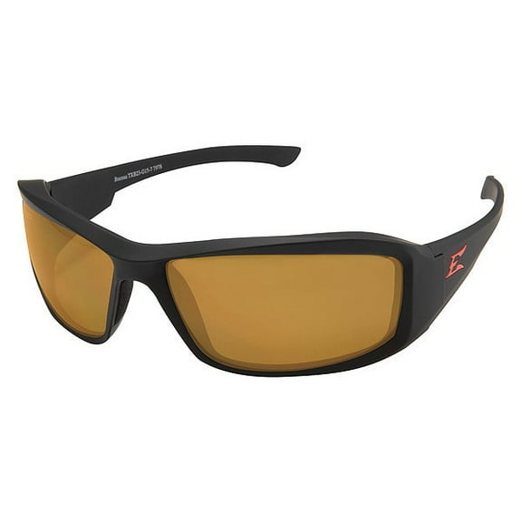 Edge Eyewear Safety Glasses, Copper, Black XB435
