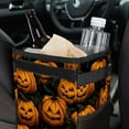 thumbnail image 6 of Pumpkin Foldable Car Trash Can with Lid, Leak-proof Mini Trash Can, Hanging Storage Bag, Car Trash Bin, 6 of 6