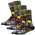 thumbnail image 1 of Calcetines SockStarWar12 3 Pares 6.5-10.5US Boba Fett Calcetines Tubo Medio Algodón., 1 of 1