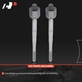 thumbnail image 2 of A-Premium 2Pcs Front Inner Tie Rod End Kit Compatible with BMW 320i, 330i, 335i, 328i, 328d, 330e, 340i, 228i, 230i, 428i, 428i Gran Coupe, 430i, 430i Gran Coupe, 435i, 440i, M235i, M240i, RWD, 2 of 8