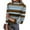 #_001Light Brown, variant on ASDFVBKG Mock Neck Tops for Women Comfy Long Sleeve Base Layer Shirts Striped Print Tunic Fashion Undershirt Casual Slim Fit Lounge Outfits Clothes Black 2XL