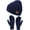Darkblue, variant on FZ FANTASTIC ZONE Winter Warm Beanie Hat Touchscreen Gloves Set, Soft Skull Cap Gloves Set for Men Women with Warm Knit Fleece Lined