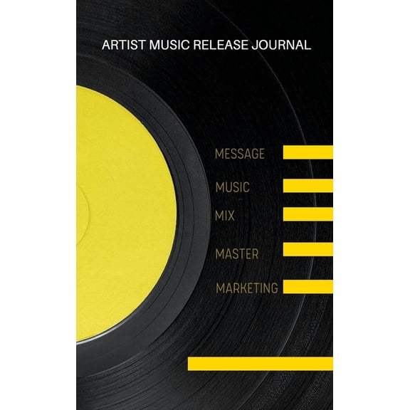 Artist Music Release Journal, (Hardcover)