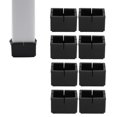thumbnail image 4 of Chair Leg , Silicone Table Foot Covers Rectangle Furniture Pads Non-Slip  for Floor Tile, 4 of 8