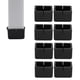 thumbnail image 5 of Tapas Para Patas De Sillas, Protectores De Patas De Mesa Rectangulares, Almohadillas Para Muebles De 4,8x3,2x3,3 Cm, 8 Uds. Para Mover Muebles Silenciosos ANGGREK Descripción de la referencia, 5 of 5
