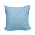 thumbnail image 2 of Funda de Cojín Cubierta de Almohada con Cremallera Invisible Relieve Geométrico Decoración para Hogar Sofá Coche Azul claro-45x45cm, 2 of 9
