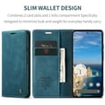 thumbnail image 3 of CaseMe Leather for Google Pixel 10/10 Pro Case, Flip Wallet Leather Case with Card Holder Magnetic Closure Shockproof Kickstand Protective Phone Cases Cover for Google Pixel 10/10 Pro,Blue, 3 of 12