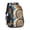 Orange and Blue, variant on Orange and Blue Tie Dye Pattern Backpack for School, Cute School Bag with Adjustable Shoulder Straps and Padded Back, 16.9"x12.6"x5.9"