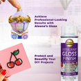 thumbnail image 5 of Aleene's Gloss Acrylic Sealer Spray (2-pack, 6oz.), Spray Can Grip, 5 of 7