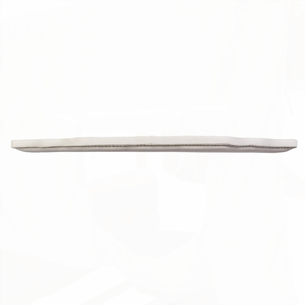 Tufted Headboard - Queen Size, Solid Wood & Metal, Modern Design