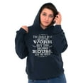 thumbnail image 4 of Early Bird Gets Worm Mouse Cheese Hoodie Sweatshirt Women Men Brisco Brands L, 4 of 6