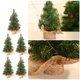 thumbnail image 3 of Pinos en Miniatura Reutilizables Pequeños Árboles Artificiales para Del 30cm 5 Uds., 3 of 7