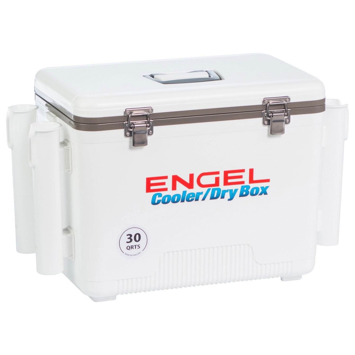 Engel Coolers 30 Quart 48 Can Lightweight Insulated Mobile Cooler