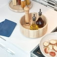 thumbnail image 5 of iDesign, Renewable Wood Collection in Paulownia Wood Tall 10.5" Turntable Organizer, 5 of 6