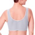 thumbnail image 2 of WHEANG Push Up Bra Wireless Seamless Bras for Women Thin Camisole Bra Breathable Push Up Bra Side Support for Prevent Sagging, Everyday Comfort Underwear Size 4XL Gray, 2 of 4