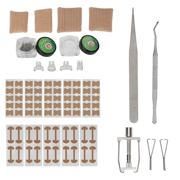 Kit de tratamiento para uñas encarnadas, kit de tratamiento para uñas encarnadas, juego de tratamiento para uñas encarnadas, juego de parches correctores para uñas encarnadas, muy versátil