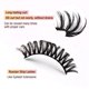 thumbnail image 3 of GOOHOCHY 10 pares de pestañas postizas de maquillaje pestañas extensiones de pestañas esponjosas para mujeres niñas, 3 of 7