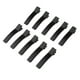 thumbnail image 2 of 2x 10 Piezas Negro Tono Barrette en Pinzas Cabello para Manualidades DIY Colco Pinzas para el pelo de pico de pato, 2 of 8