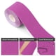 thumbnail image 4 of Cinta elástica deportiva morada para soporte muscular y alivio de tensión, 1 rollo de vendaje adhesivo de algodón, 4 of 8