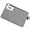 Grey, variant on Lockable Fabric Money Bag, Combination Lock Storage Pouch, Zippered Valuables Organizer, Portable Security Pouch for Cash, Cards and Small Belongings, 8.2x5.3 Inch Single Pouch,Black