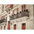 thumbnail image 2 of Frank, Assaf 18x15 White Modern Wood Framed Museum Art Print Titled - Traditional Maltese house with balcony, Mdina, Malta, 2 of 4