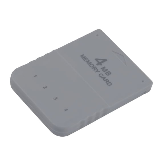 Lightweight 4MB 4Mega Memory Card For PS1 Game Consoles Delivering Fast Read Write Speeds in ABS Plastic Design