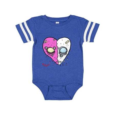 

Inktastic Broken Heart Gift Baby Boy or Baby Girl Bodysuit