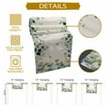 thumbnail image 5 of Green Blue Fall Table Runner, Autumn Thanksgiving Kitchen Dining Table Decoration for Home Party Decor 13x108 Inches, 5 of 9