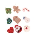 thumbnail image 3 of Colgantes navideños de tela de fieltro Strade Fareast Limited 9 piezas manualidades de bricolaje, 3 of 8