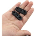 thumbnail image 5 of 40pcs 3 Hole Camping Tent Cord Rope Adjusters Black Plastic Tent Guyline Wind Rope Fastener Tensioners Bent Runners Outdoor Camping Accessories, 5 of 5
