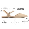 thumbnail image 6 of Journee Collection Women's Martine SuperNatural Shades Tru Comfort Foam Buckle Pointed Toe Flats, 6 of 7