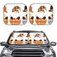 thumbnail image 2 of Vsdgher Autumn Gnomes-1 Print Car Windshield Sun Shade, Reflective Sunshade Window Sunshade Sun Visor Protector Fit for Cars,Trucks,SUVs-Large, 2 of 6