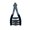 Black 4 springs, variant on NANMELX 3/4 Spring Tennis Racket String Machine for Racquet Squash Badminton Racket