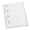 9-Disc/Classic Size, variant on 9-Disc/Classic Size Discbound Password Book Refill Paper, 7" x 9.25"
