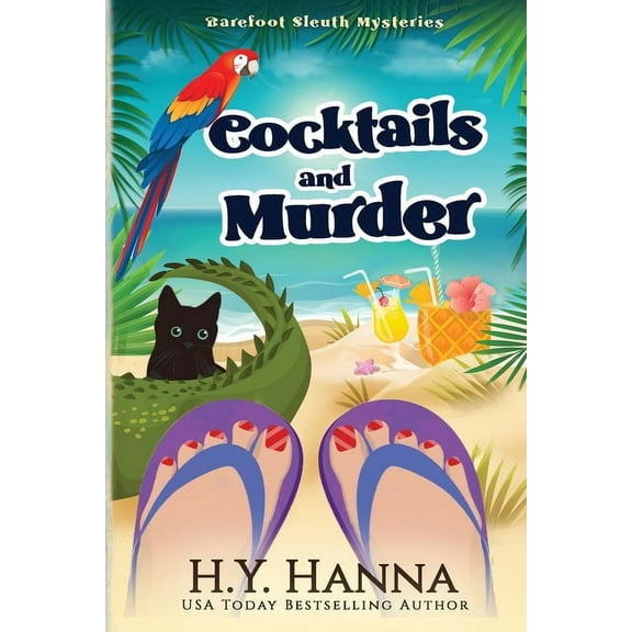 Barefoot Sleuth Mysteries Cocktails and Murder (LARGE PRINT): Barefoot Sleuth Mysteries - Book 3, Book 3, (Paperback)