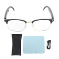 thumbnail image 2 of AI Translator Smart Glasses for Men Women, Real Time Translation AI Glasses with Camera & , Speaker & voice assistance, AI Translation Glasses for Travel Business Learning, 2 of 7