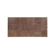thumbnail image 5 of Rectangular Solid Wood Coffee Table Mango Wood Dark Brown Top with Dark Base, 5 of 7