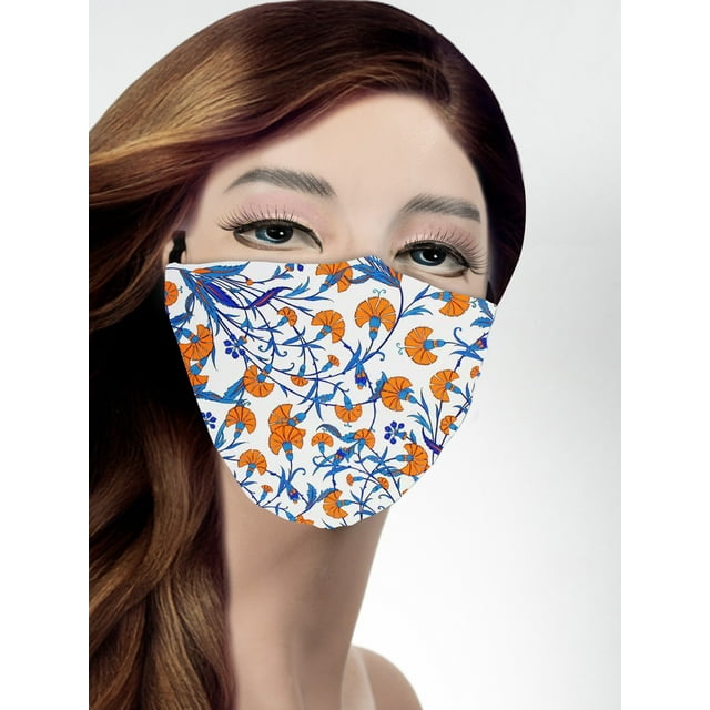 Masque Facial Imprimés Colorés Dames Hi Fashion Designer 90210
