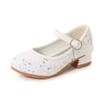 thumbnail image 5 of Girls Sandals Dress Shoes for Kids Heels Party Performance Glitter Non Sole Toddler Jellies Slides for Big Kids Slides Youth Girls Jelly Sandals for Baby Girls Slide Girls Baby Girl Sandals, 5 of 8
