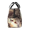 thumbnail image 4 of Lsque The Binding of Isaac Print Insulated Lunch Bag with Thick Aluminum Foil Lunch Tote Bag with Front Pocket for Men and Women, Ideal for Work, School, Picnics, and Travel, 4 of 8