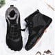 thumbnail image 4 of Botas de nieve forradas de piel Zapatos de nieve tobilleros Botas descalzas de invierno antideslizantes para invierno, 4 of 9