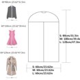 thumbnail image 5 of 6 Pieces Garment Cover PEVA Dustproof and Waterproof Cover Breathable with Full Zip (60 X 100 cm), 5 of 5