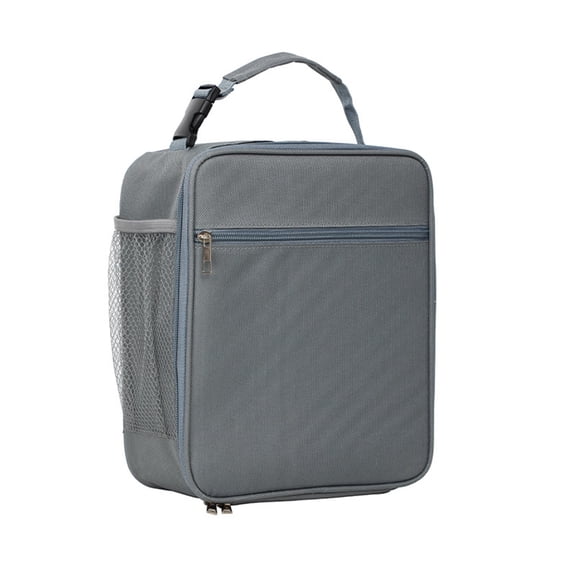 Insulated Lunch Bag for Students Large Capacity Portable Thermal Meal Container with Thickened Aluminum Foil Interior