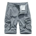 thumbnail image 1 of Cameland Men's Plus Size Cargo Shorts Multi-Pockets Relaxed Summer Beach Shorts Pants, 1 of 4