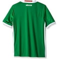 thumbnail image 3 of adidas Boys' Soccer Youth Mexico Jersey, Green/Poppy, Large, 3 of 12