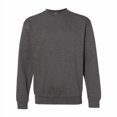 thumbnail image 2 of C2 Sport Chandail en Molleton Ras du Cou pour Hommes, 3TG, Charbon, 2 of 4