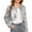 Silver, variant on Kids Sequin Boler𝗈 Jacket Long Sleeve Open Front Sparkly B𝗅azer Cropped Cardigan Stage Performance Dance Party Tops Childrens Shru𝑔