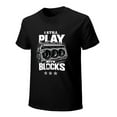 thumbnail image 6 of [100% Cotton]I STILL PLAY WITH BLOCKS Men's Fashionable Printed Loose Short Sleeve T-Shirt | Exquisite Design | Summer  | Easy To Pair, Showcases Your Style, 6 of 9
