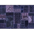 thumbnail image 1 of Ahgly Company Indoor Rectangle Oriental Blue Modern Area Rugs, 6' x 9', 1 of 4